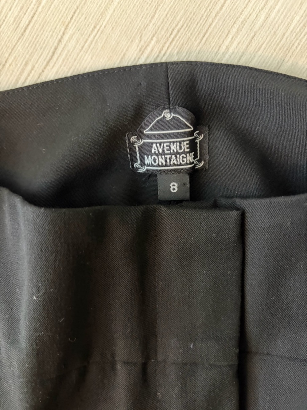 Avenue Montaigne Black pants